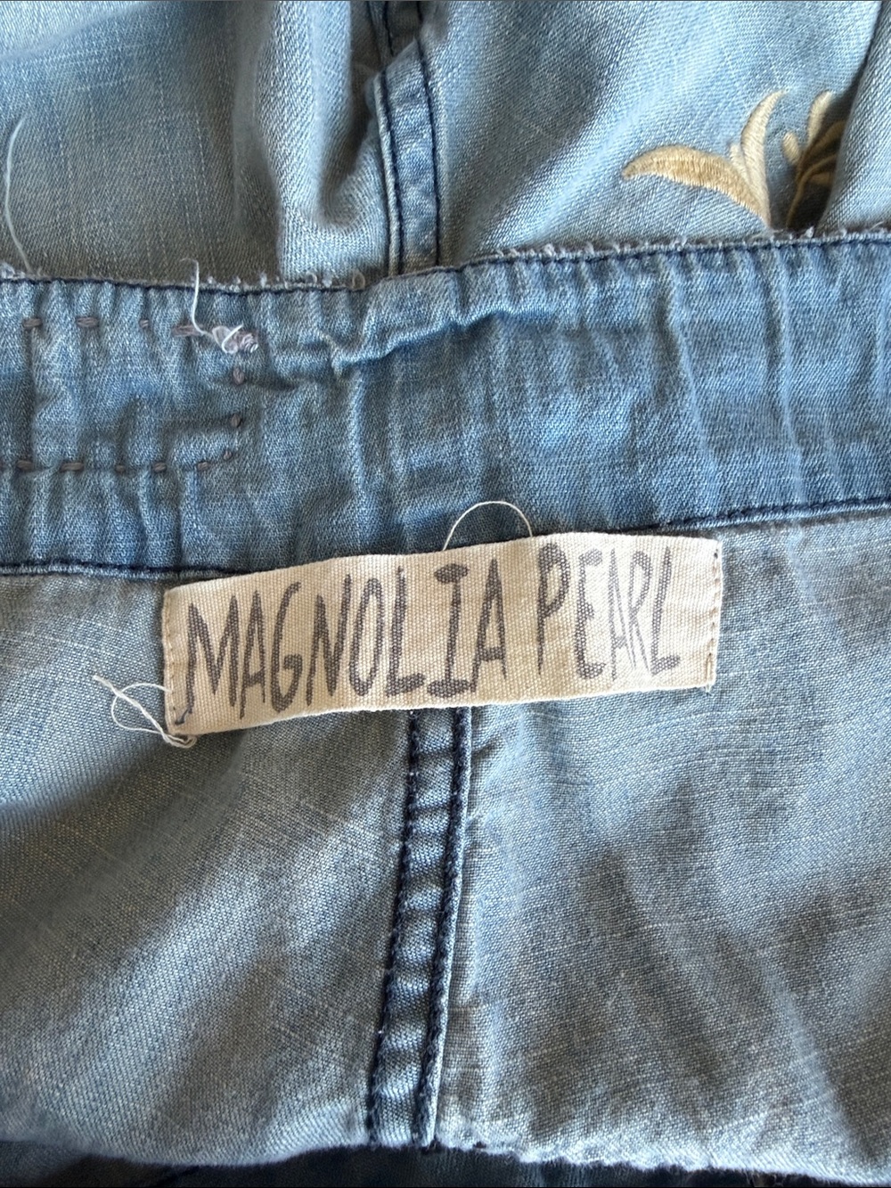 Magnolia Pearl Okeefe Embroidered Jeans - Picture 16 of 16